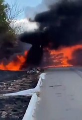 VÍDEO: Ônibus com banda de Matheus Fernandes pega fogo no Ceará; confira