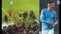 Viral Video James McClean Involved in a Heated Clash with Mansfield Fans after Wrexham's FA Cup Win