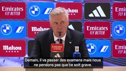 12e j. - Ancelotti rassurant sur l'état de forme de Bellingham