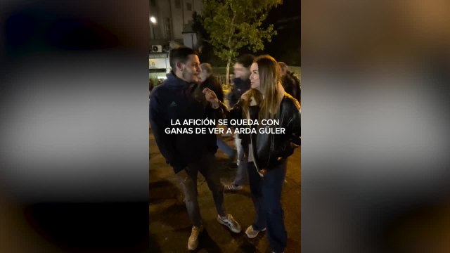 La afición del Real Madrid tras el empate frente al Rayo