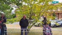 Chloe Hurley at Goulburn Mulwaree rate rise protest