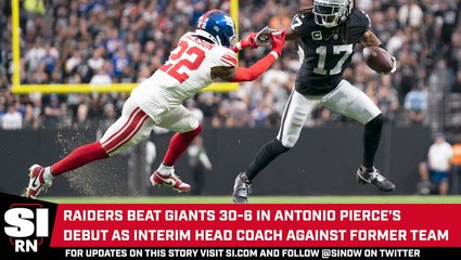 Raiders Defeat Giants 30-6