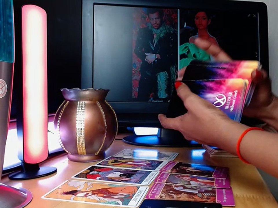 Harry Styles and Taylor Russell dating rumors explained using Tarot by Shannel Black