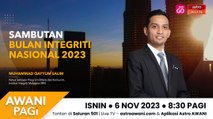 AWANI Pagi: Sambutan Bulan Integriti Nasional 2023