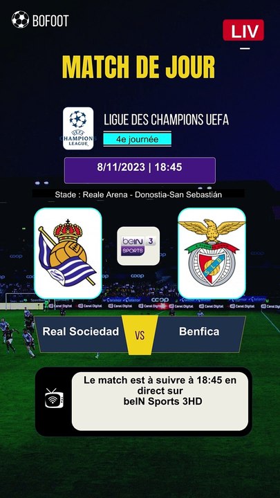 Real Madrid vs Benfica Streaming sur quelle chaîne, Quelle date et à quelle heure