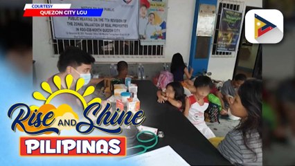 GOVERNMENT AT WORK: Mga ahensiya ng QC LGU, mabilis na umagapay sa mga biktima ng sunog sa Brgy. Apolonio Samson