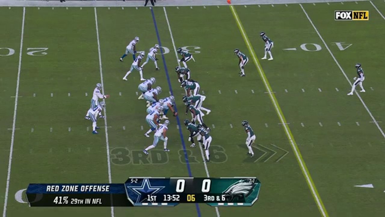 Cowboys vs. Eagles Inactives