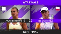 Swiatek wins delayed semi to reach WTA Finals title match