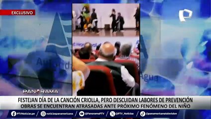 ¡Exclusivo! Festejan Día de la Canción Criolla, pero descuidan labores de prevención: obras están atrasadas ante próximo Fenómeno El Niño