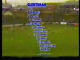 Glentoran FC Belfast v 1. FC Lokomotive Leipzig 17 September 1986 Europaokal der Pokalsieger 1986/87
