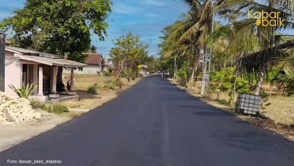 RUAS JALAN SURADE-TEGALBULEUD SUKABUMI DIPERBAIKI, MOBILITAS MASYARAKAT MAKIN LANCAR