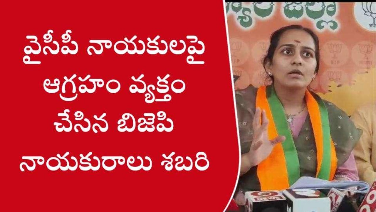 నంద్యాల జిల్లా: వైసీపీ ప్రభుత్వంపై మండిపడ్డ బీజేపీ నేత