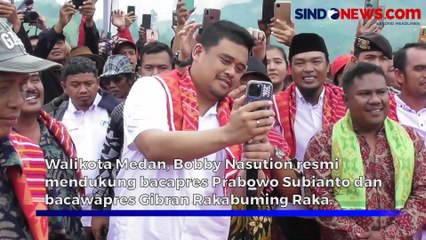 Dukung Prabowo-Gibran, Bobby Nasution: Saya Ikut Pilihan Relawan