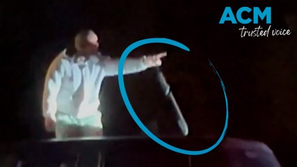 Alleged machete attack in Sydney caught on camera