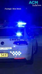 Alleged machete attack in Sydney caught on camera