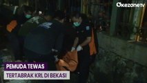 Hendak Menyebrang Rel, Pemuda di Bekasi Tewas Tertabrak KRL Commuter Line