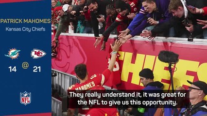 Mahomes wowed by German crowd as Chiefs win in Frankfurt