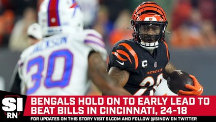 Bengals Defeat Bills 24-18