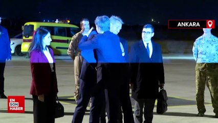 ABD Dışişleri Bakanı Antony Blinken, Ankara'ya iniş yaptı