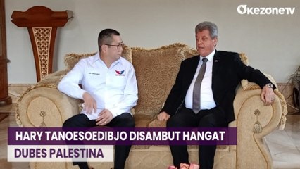 Berikan Bantuan untuk Palestina, Hary Tanoesoedibjo Disambut Hangat Dubes Palestina