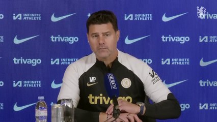 Mauricio Pochettino before Tottenham vs Chelsea game