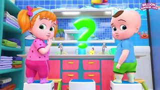 Johnny is teaching the baby to brush his teeth regularly for clean and healthy teeth! Cartoon Show