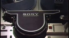 Sony CV 2100 ACE  Open reel  1 2 B W  videorecorder. Year 1971