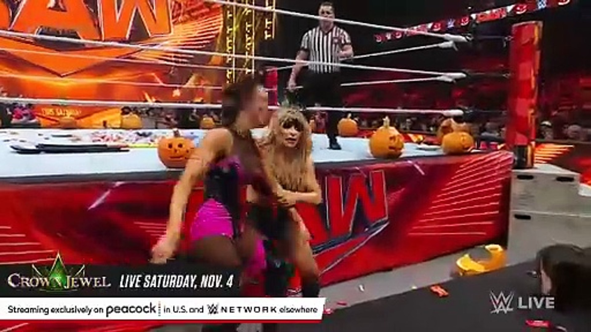 Natalya takes on Chelsea Green in a Trick or Street Fight： Raw highlights,  Oct. 30, 2023 - video Dailymotion