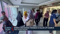 Dosen & Mahasiswa Terjebak Di Dalam Lift Kampus