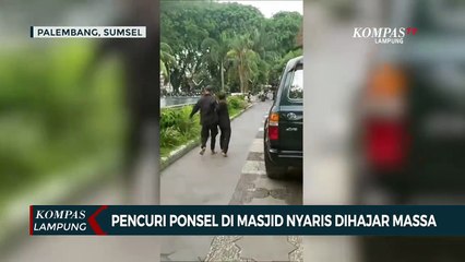Nekat Curi Ponsel di Masjid, Pelaku Nyaris Dihajar Massa!