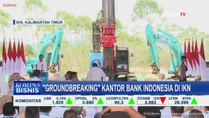 Descargar video: Presiden Jokowi dan Gubernur BI Groundbreaking Kantor Pusat Bank Indonesia di IKN