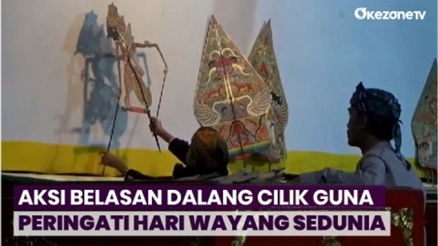 Peringati Hari Wayang Sedunia dengan Aksi 11 Dalang Cilik