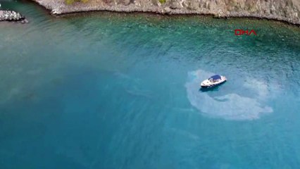 Kemer'de Denize Atık Boşaltan Tekneye Cezai İşlem