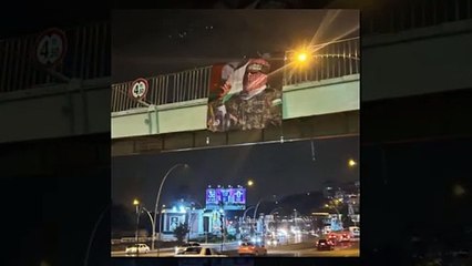 Blinken'in Ankara'da geçtiği yola Ebu Ubeyde'nin fotoğrafı asıldı