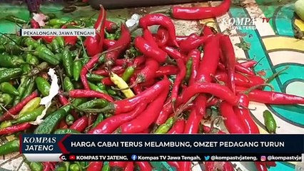 Harga Cabai Terus Melambung, Omzet Pedagang Turun