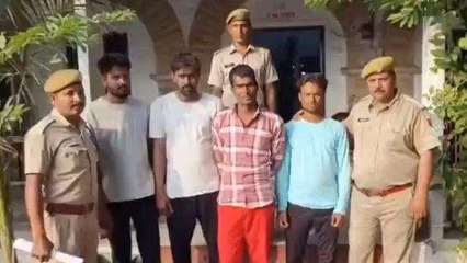 राजसमंद: राजनगर थाना पुलिस की कार्रवाई, चार वारंटी गिरफ्तार, जानिए पूरा मामला