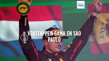 Verstappen vuelve a ganar y Alonso sube al podio en el GP de Brasil de Fórmula 1