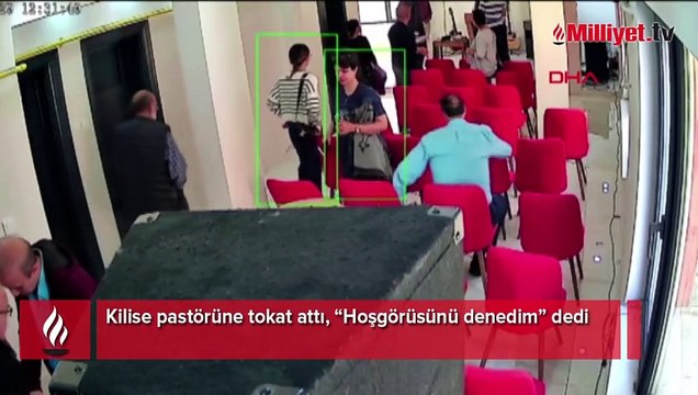 Kilise pastörüne tokat atan saldırgandan ‘hoşgörü testi’ savunması