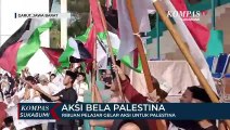 Ribuan Pelajar Gelar Aksi Untuk Palestina