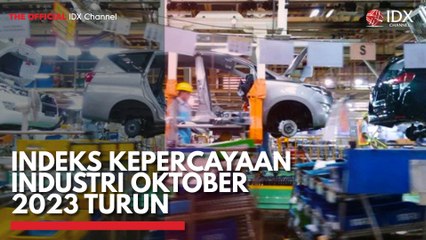 Indeks Kepercayaan Industri Oktober 2023 Turun