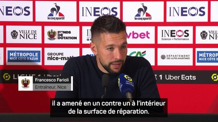 Farioli : "Je suis heureux pour Boga et Diop"