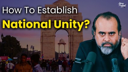 How to establish national unity  Acharya Prashant IRMA (2023)