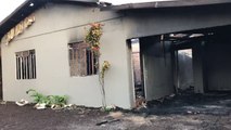 Incêndio possivelmente criminoso deixa  residência destruída no Cataratas