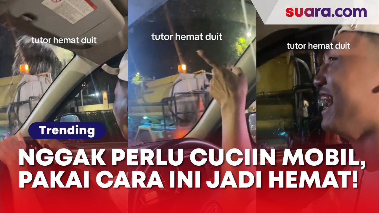 Nggak Perlu Cuciin Mobil, Pakai Cara ini Bisa Jadi Lebih Hemat!