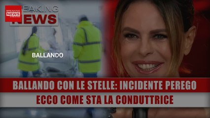 Ballando Con Le Stelle, Incidente Per Paola Perego: Ecco Come Sta La Conduttrice!