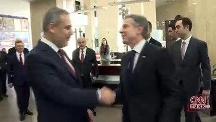 Ankara'daki görüşmeye damga vuran anlar... Hakan Fidan mesafeyi böyle korudu!