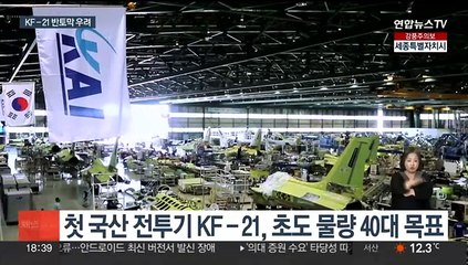 KF-21 사업 빨간불…첫 생산량 '반토막' 우려