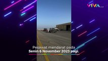 2 Hercules TNI Pembawa Logistik ke Gaza Tiba di Mesir