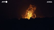 Nella notte colpi ed esplosioni a Gaza