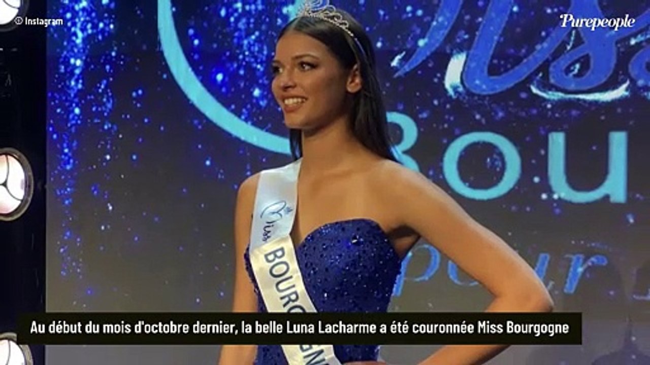 PORTRAIT Miss France 2024 : Luna Lacharme élue Miss Bourgogne 2023, elle est déjà une petite championne depuis 10 ans